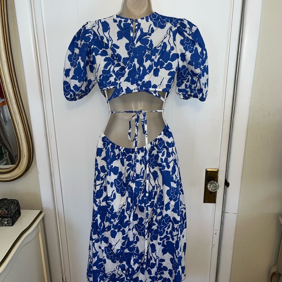 EUC | SweatyRocks Women's Boho Floral Midi Dress!! - Picture 7 of 14